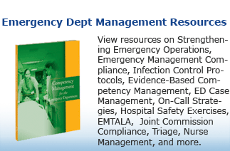 Resources For Emergency Department Management