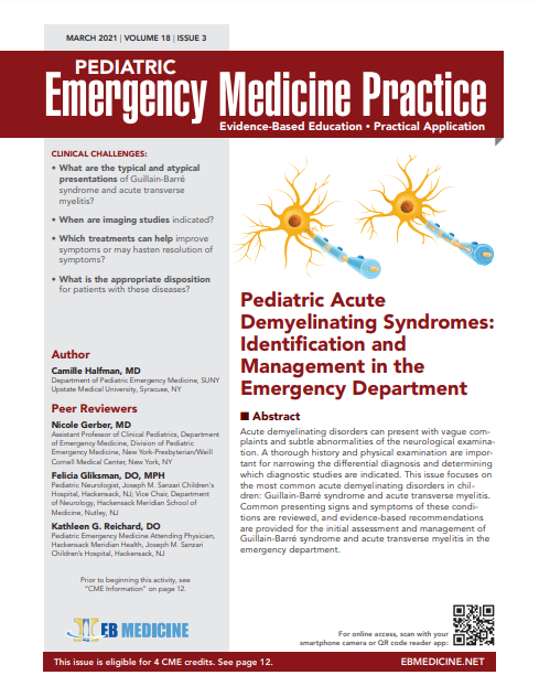 Pediatric Acute Demyelinating Syndromes