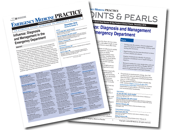 Influenza in the Emergency Department: 2020 Update